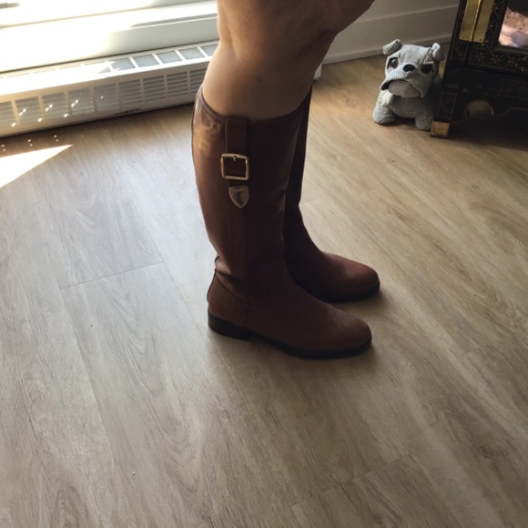 Coach Easton Tall Knee High Boots Sz 7 B - Picture 5 of 5